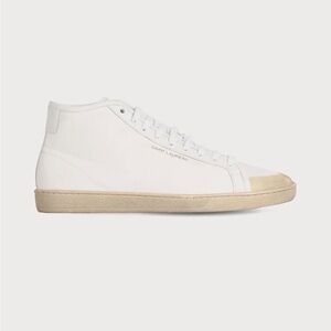 Saint Laurent Men's White Court Classic SL/39 Sneakers Size 40